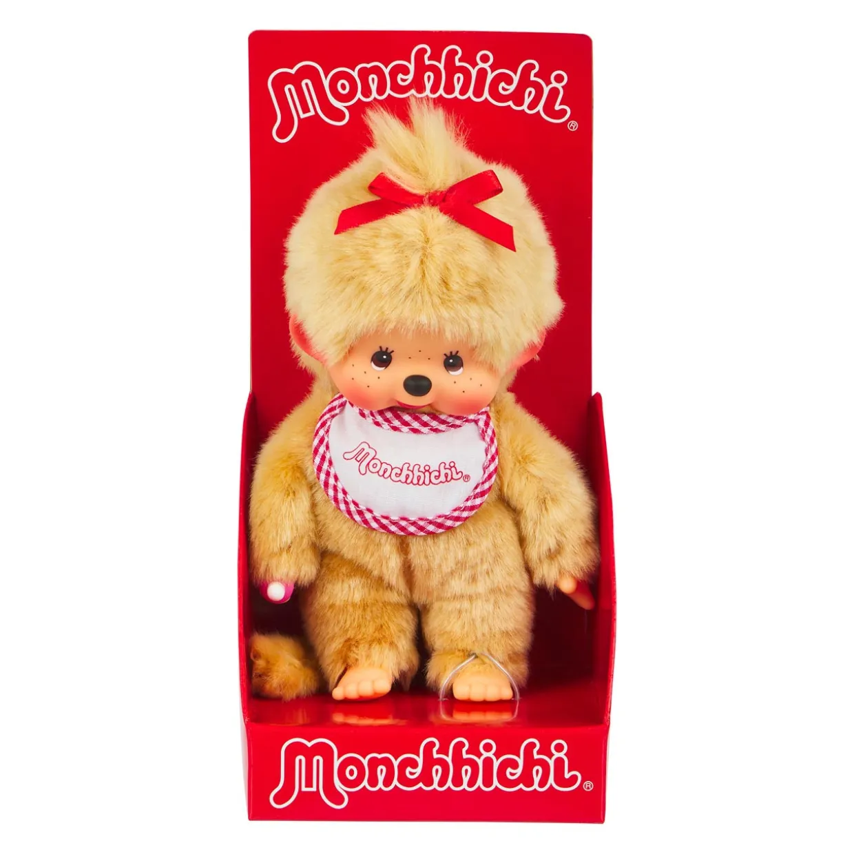 sekiguchi_monchhichi_beige_girl_with_bib__redwhite_7.webp Monchhichi Sekiguchi Beige Girl With Bib - Red/White | Monchhichi | Plush
