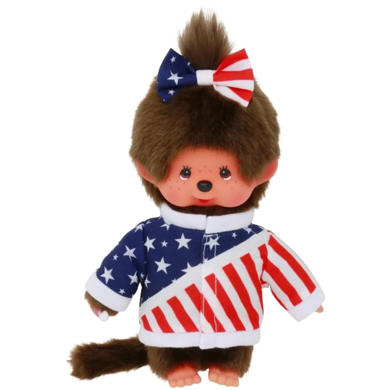 Monchhichi Sekiguchi Girl with US Olympic Jersey Plush Doll | Monchhichi | Plush