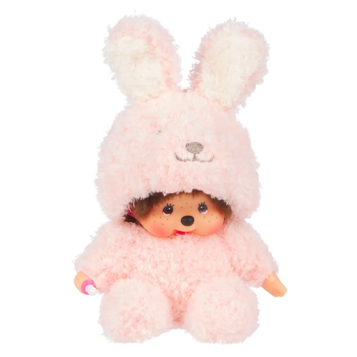 Monchhichi Sekiguchi Sitting Fluffy Bunny Doll Plush | Monchhichi | Plush