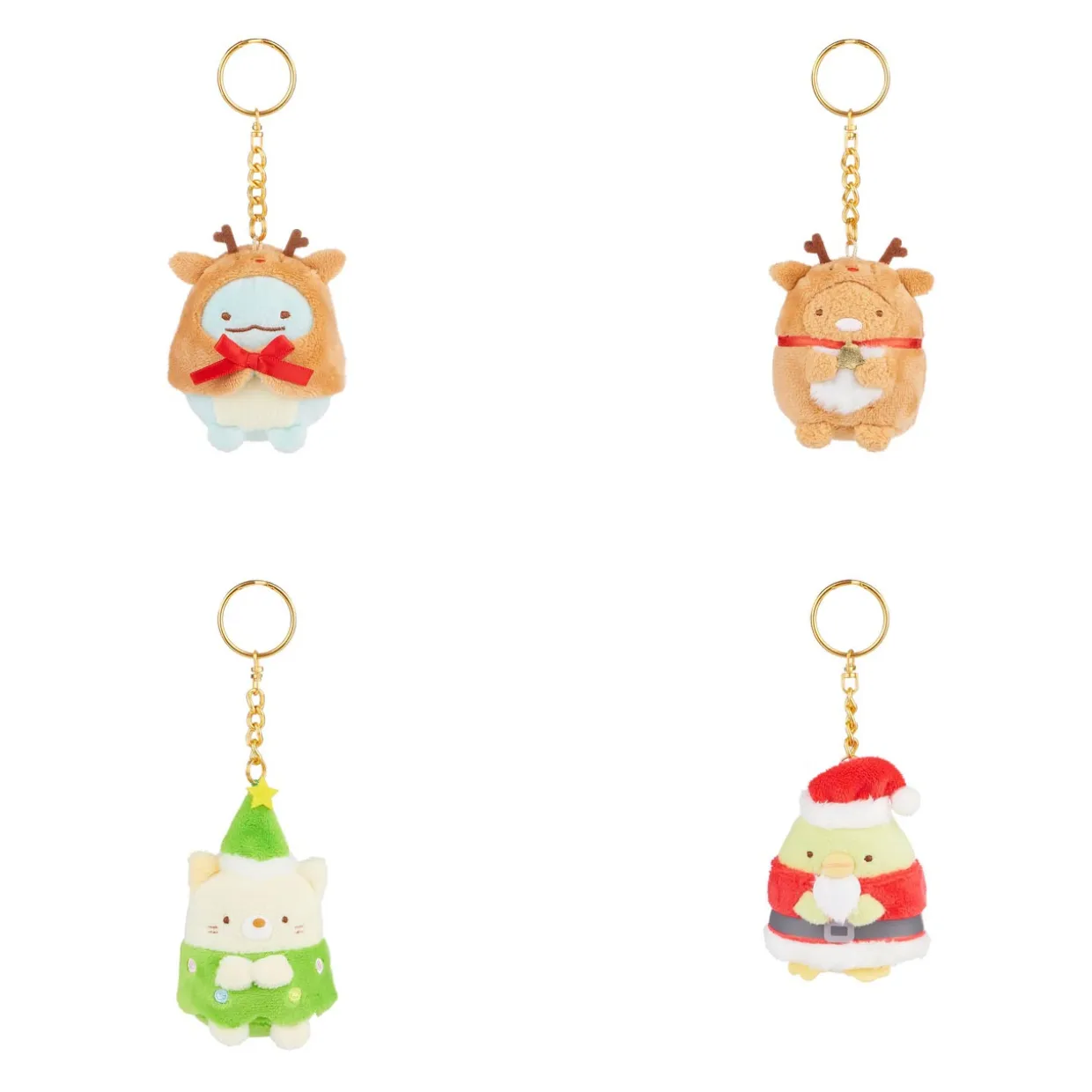 Sumikko Gurashi Sumikkogurashi San-X Original Holiday Series Blind Box Keychain Plush - 1pc. | Blind Boxes