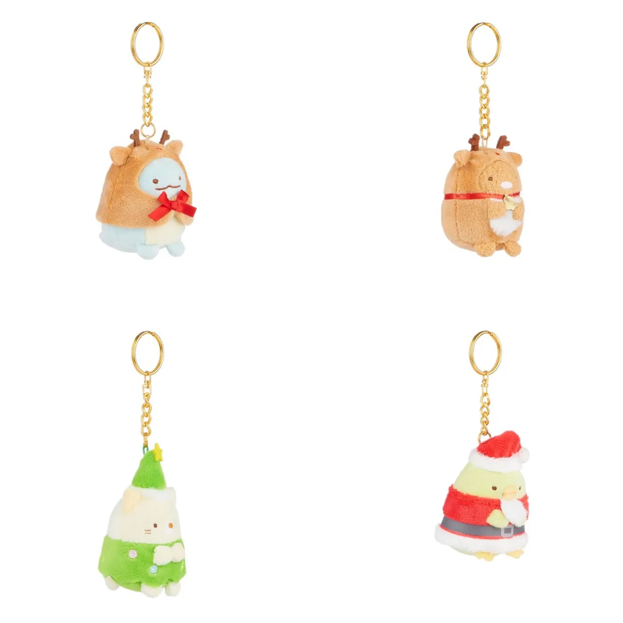 Sumikko Gurashi Sumikkogurashi San-X Original Holiday Series Blind Box Keychain Plush - 1pc. | Blind Boxes