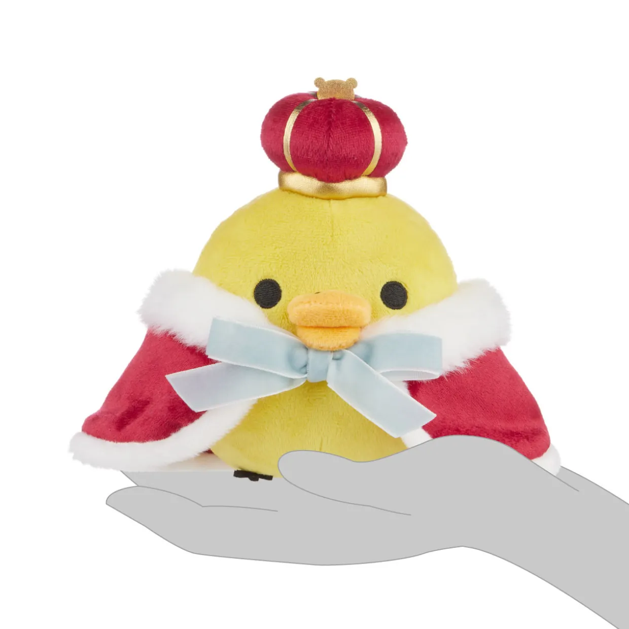 Rilakkuma 20th Anniversary Edition Kiiroitori San-X Original Cape and Crown Plush | Rilakkuma | Plush